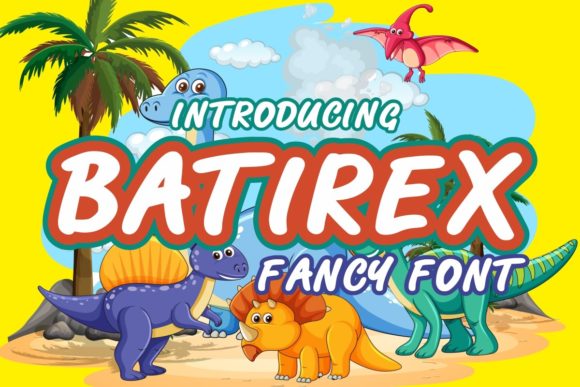 Batirex: A Display Font for Friendly Digital Design