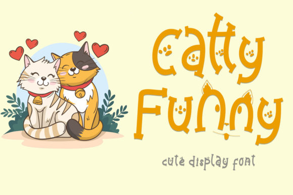Catty Funny: A Crafting Font Full of Personality