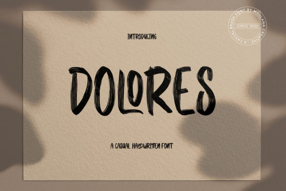 Choosing Dolores: How This Font Built a Bold Brand
