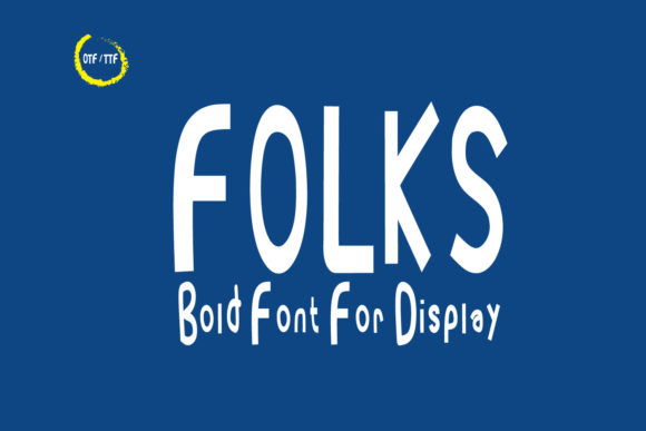 Folks: The Display Font That Energizes Your Campaign Story