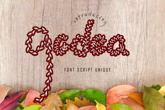 Godea: A Florally Inspired Font for Elegant Digital Branding