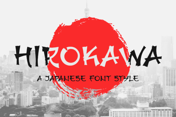 Hirokawa: A Display Typeface for Editorial Mood