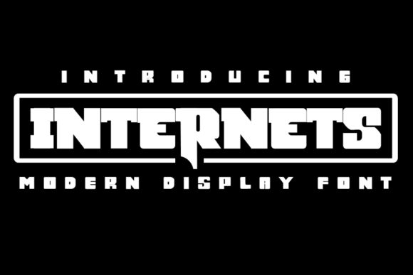 Internets: The Modern Display Font for Cutting-Edge Projects
