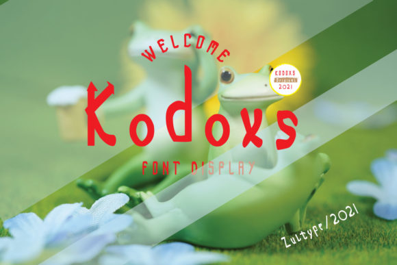 Kodoxs: A Quirky Display Font for Bold Brand Identity