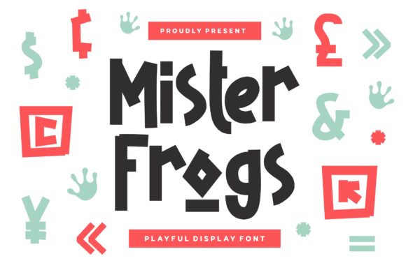 Mister Frogs: A Friendly Font for Your Business Brand