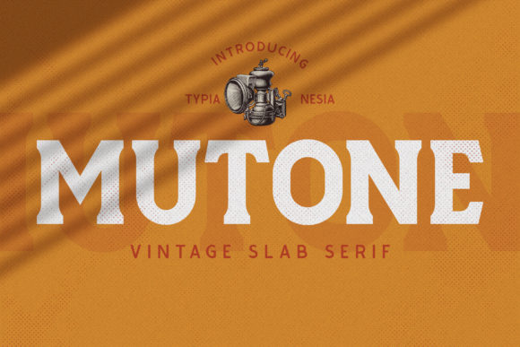 Mutone: A Versatile Vintage Font for Building a Consistent Brand
