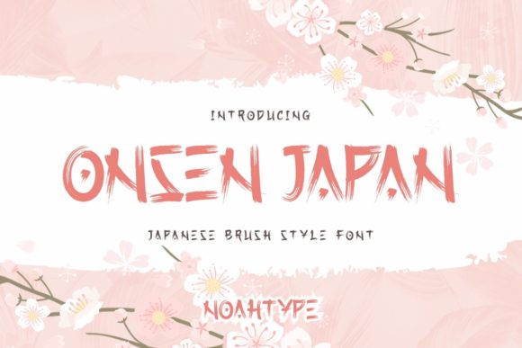 Onsen Japan: The Display Font for Authentic Digital Campaigns