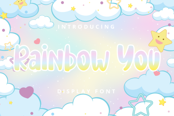 Rainbow You: A Font That Brightens Digital Design