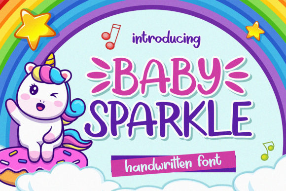 Using Baby Sparkle: A Font for Friendly Branding Projects